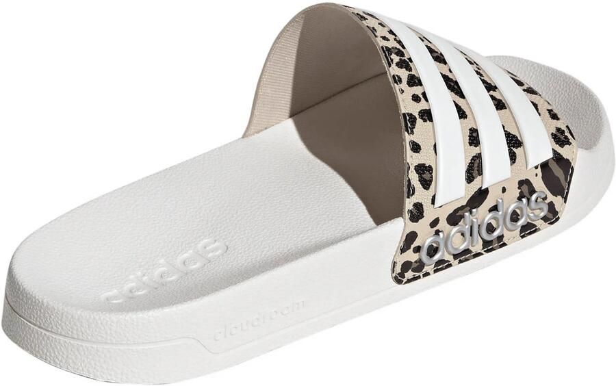 Adidas Sportswear Adilette badslippers met panterprint wit - Foto 2