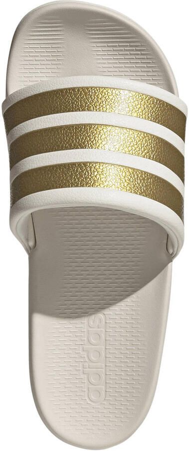 Adidas Sportswear Adilette Comfort 2.0 badslippers ecru goud