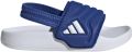 Adidas Sportswear Adilette Estrap 2.0 badslippers met hielbandje kobaltblauw wit Rubber - Blauw/Wit
