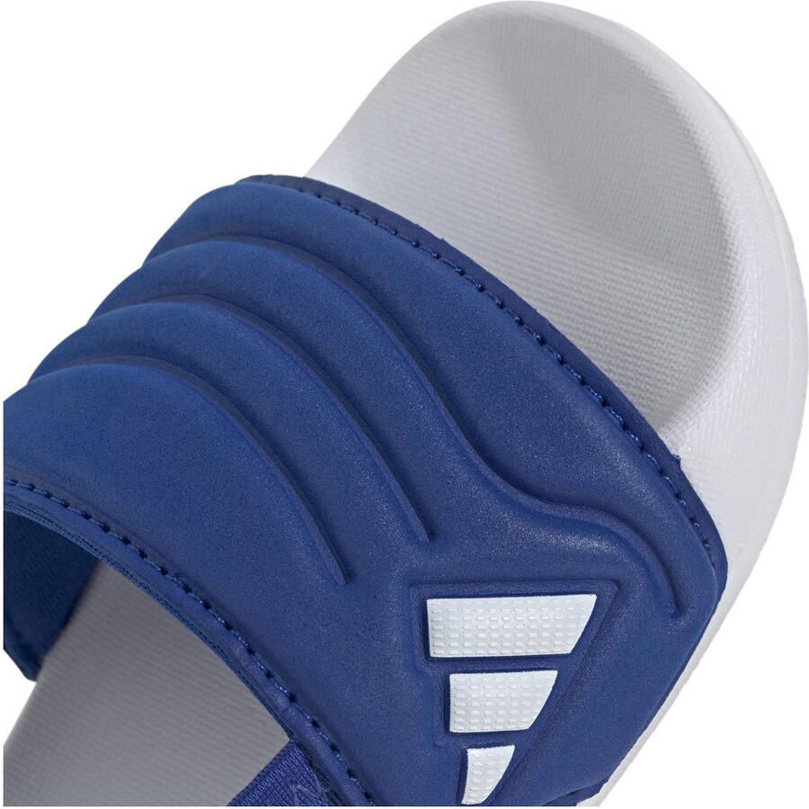 Adidas Sportswear Adilette Estrap 2.0 badslippers met hielbandje kobaltblauw wit - Foto 2