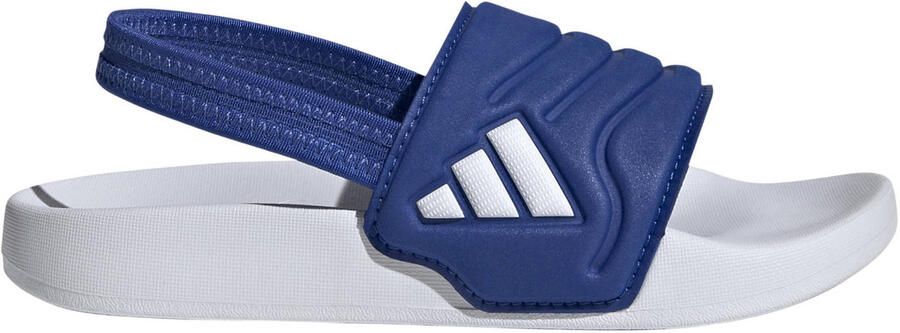 Adidas Sportswear Adilette Estrap 2.0 badslippers met hielbanje blauw