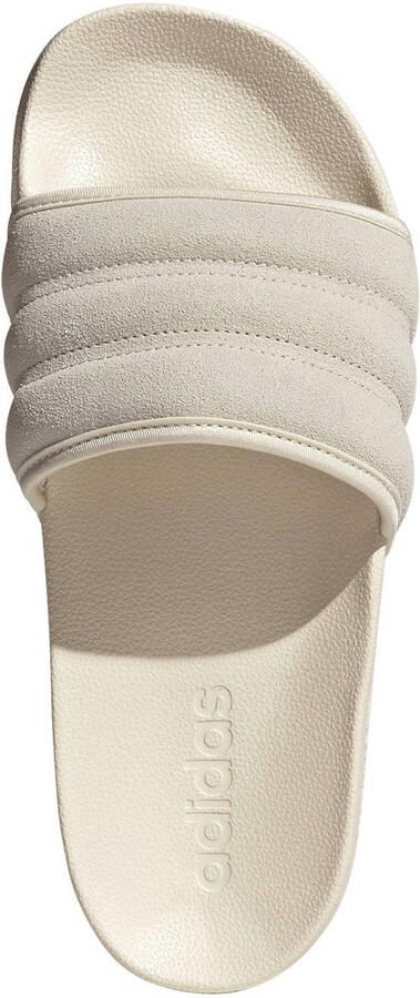 Adidas Sportswear Badslippers met echt Met leer Model 'ADILETTE NOSHOWER'