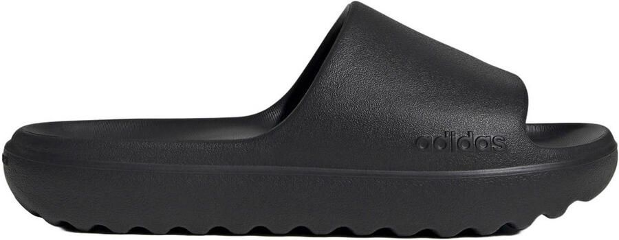 Adidas adilette Slippers en Sandalen Zwart 1 3 Mesh Synthetisch