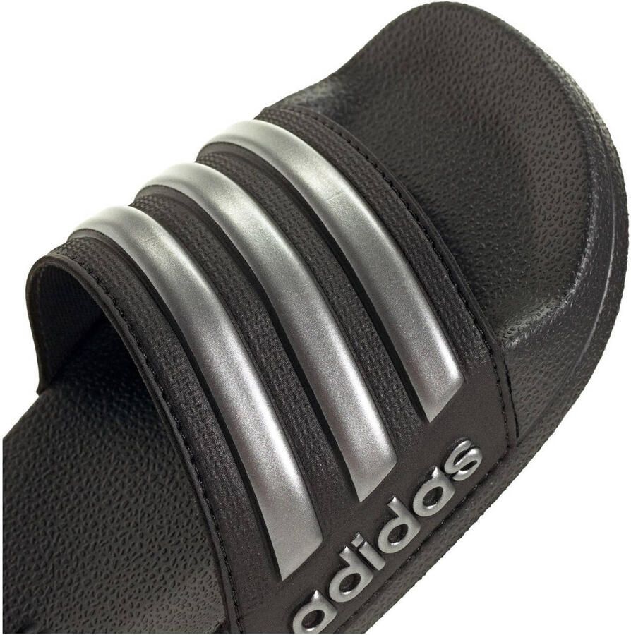 Adidas Sportswear Adilette Shower badslippers zwart zilver metallic - Foto 2