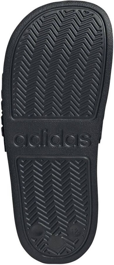 Adidas Sportswear Adilette Shower badslippers zwart zilver metallic - Foto 3