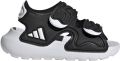 Adidas Sportswear AltaSwim 3 sandalen zwart wit TPU Meerkleurig - Zwart