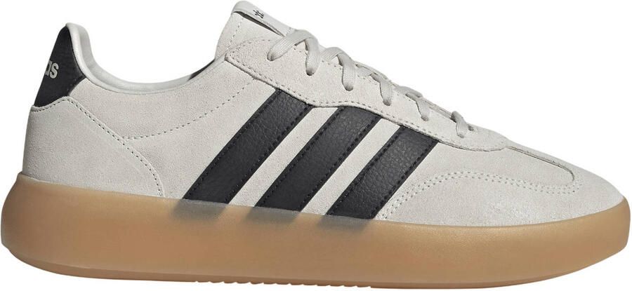 Adidas Sportswear Barreda Decode Lux leren sneakers grijs zwart