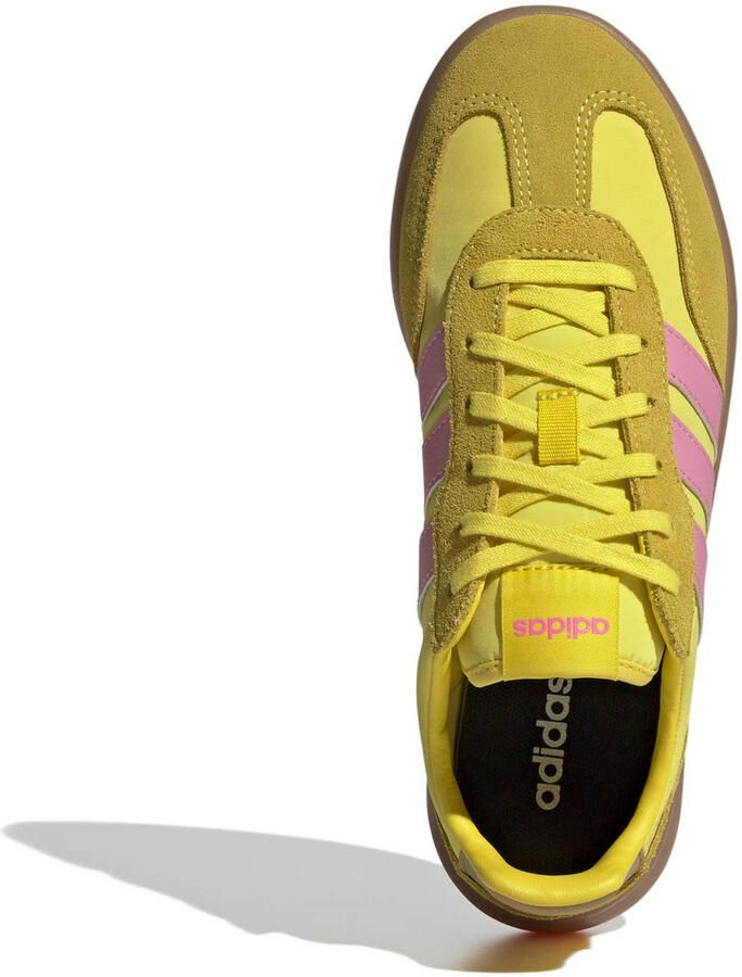 Adidas Barreda Decode suède dames sneakers geel 1 3 Echt leer Uitneembare zool - Foto 3