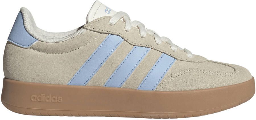 Adidas Sportswear Barreda leren sneakers beige blauw