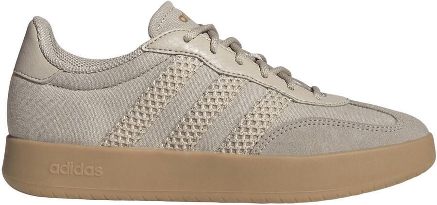 Adidas Sportswear Barreda leren sneakers taupe