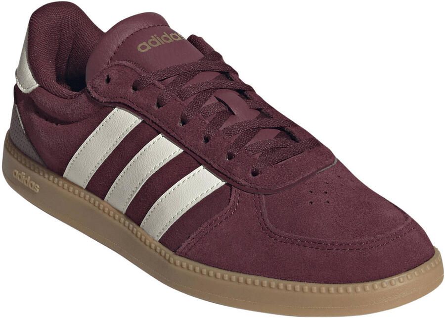 Adidas Sportswear Breaknet imitatieleren sneakers donkerrood wit - Foto 2