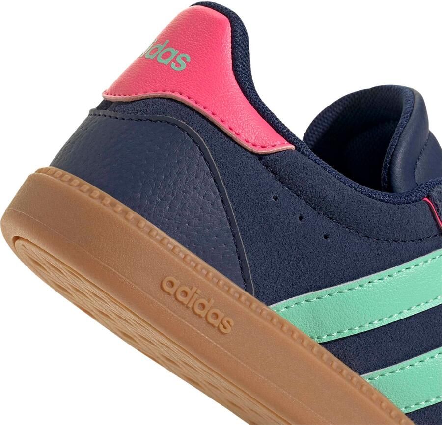 Adidas Sportswear Breaknet Sleek imitatieleren sneakers donkerblauw mintgroen - Foto 2