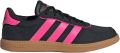 Adidas Sportswear Breaknet Sleek imitatieleren sneakers zwart roze Leer - Zwart