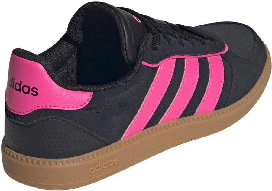 Adidas Sportswear Breaknet Sleek imitatieleren sneakers zwart roze - Foto 3
