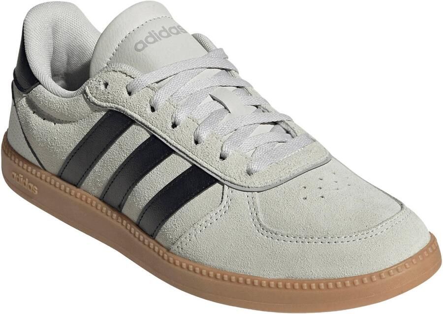 Adidas Sportswear Breaknet Sleek suède sneakers lichtgrijs zwart - Foto 2