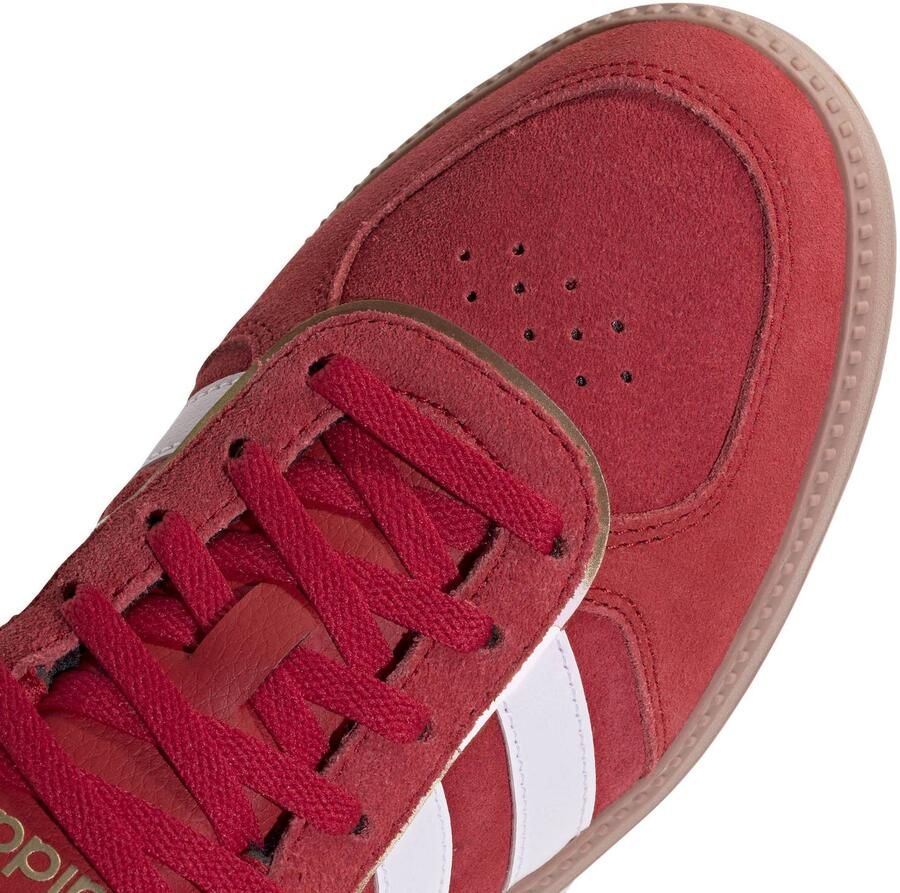 Adidas Sportswear Breaknet Sleek leren sneakers rood wit Leer - Foto 2