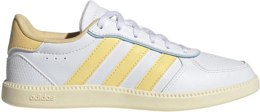 Adidas Sportswear Breaknet Sleek sneakers wit geel