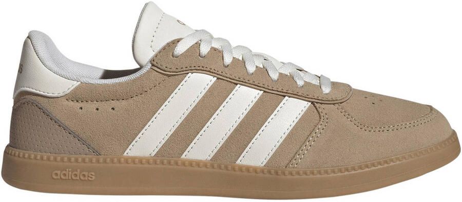 Adidas Sportswear sneakers van leer met vetersluiting model 'BREAKNET SLEEK'