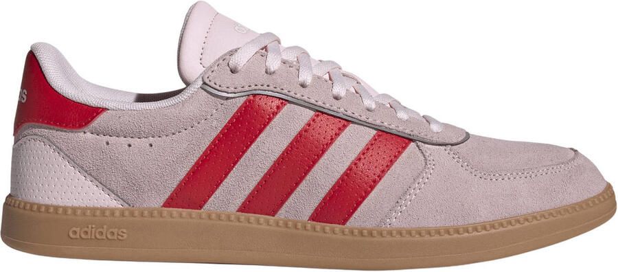 Adidas Women's Breaknet Sleek Suede Sneakers 2 3 roze