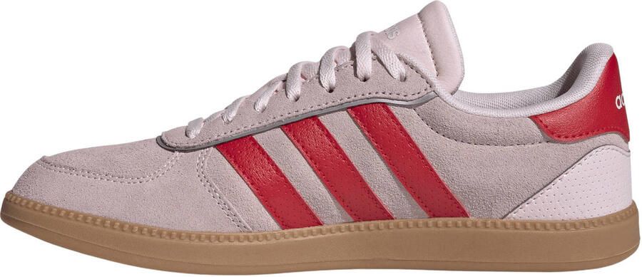 Adidas Women's Breaknet Sleek Suede Sneakers 2 3 roze - Foto 3