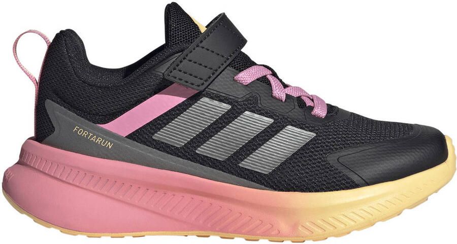 Adidas Sportswear Fortarun 4.0 sneakers zwart grijs roze