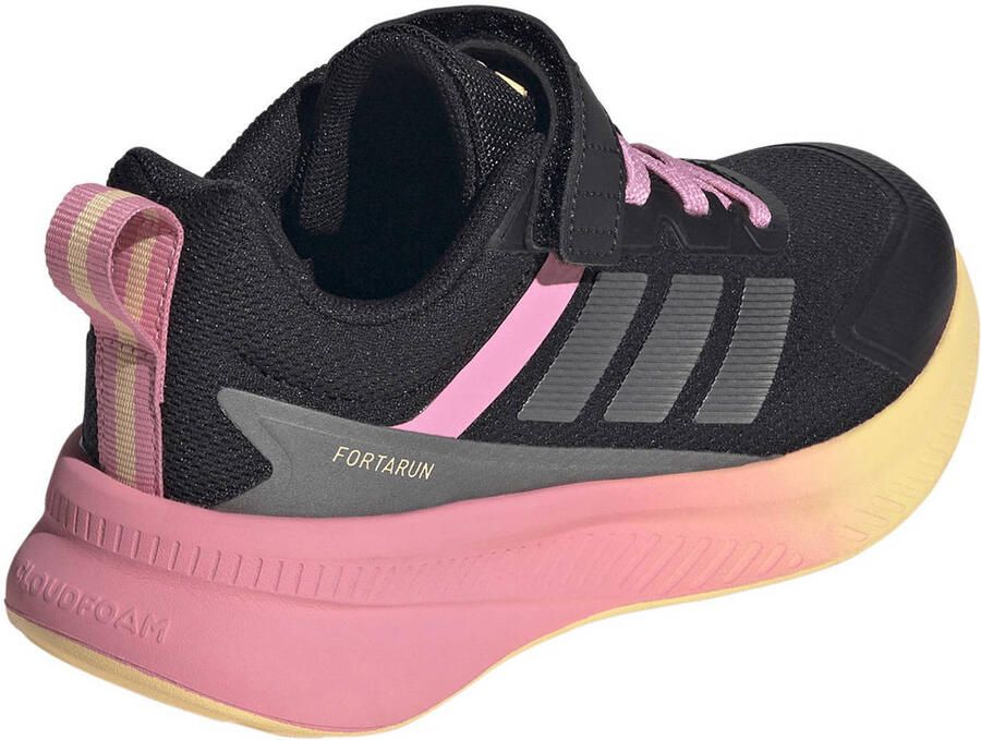 Adidas Sportswear Fortarun 4.0 sneakers zwart grijs roze - Foto 3