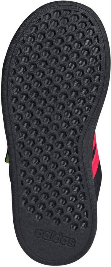 Adidas Grand Court 00s El C sneakers zwart rood Uitneembare zool - Foto 3