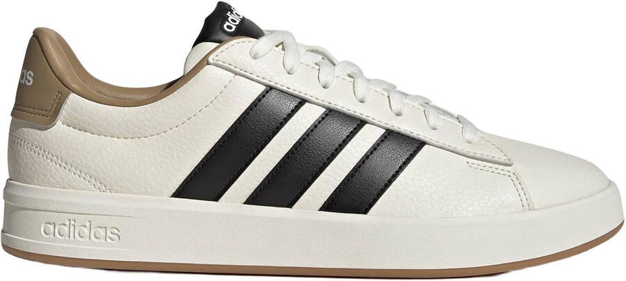 Adidas Sportswear Grand Court 3.0 imitatieleren sneakers ecru zand