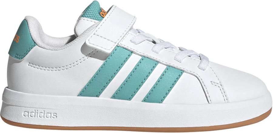 Adidas Sportswear Grand Court 3.0 imitatieleren sneakers wit aqua