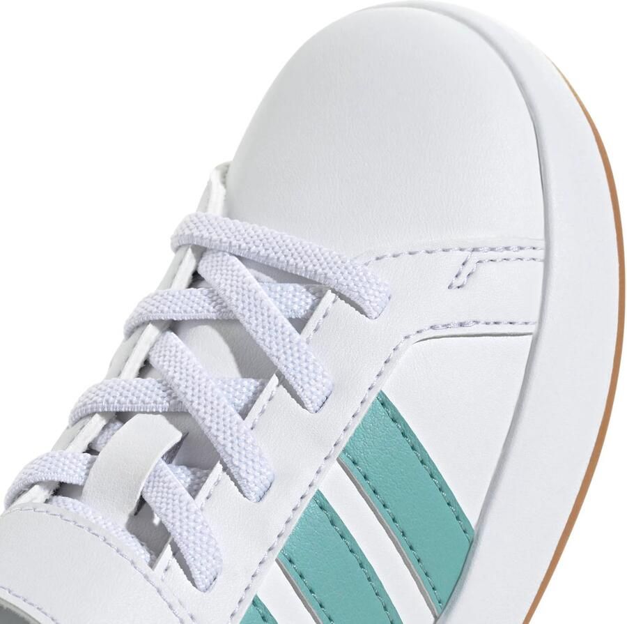 Adidas Sportswear Grand Court 3.0 imitatieleren sneakers wit aqua - Foto 2