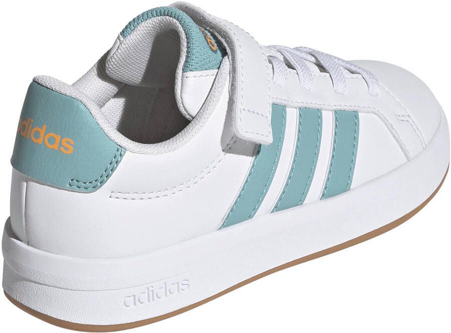Adidas Sportswear Grand Court 3.0 imitatieleren sneakers wit aqua - Foto 3
