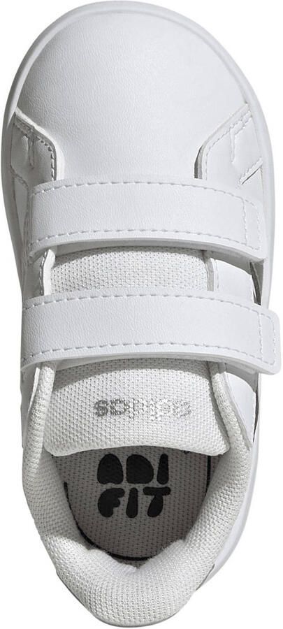 Adidas Sportswear Grand Court 3.0 imitatieleren sneakers wit zilver - Foto 3