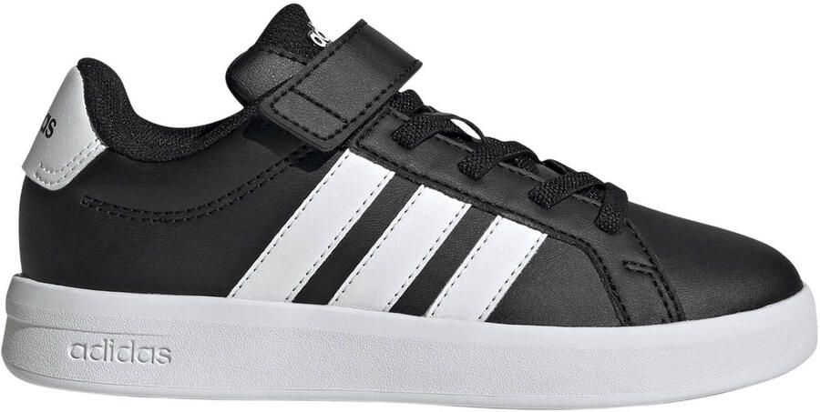 Adidas Sportswear Grand Court 3.0 imitatieleren sneakers zwart wit