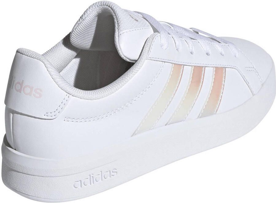 Adidas Grand Court 3.0 Kindersneakers Wit 2 3 Mesh Synthetisch - Foto 3