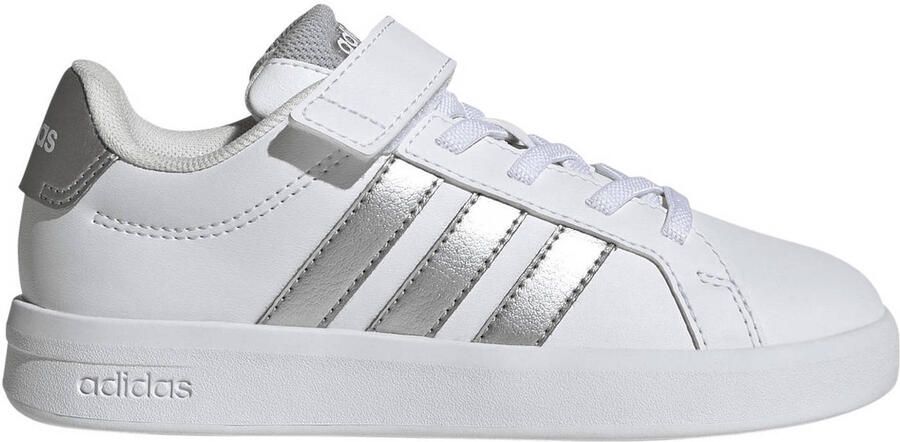 Adidas Sportswear Grand Court 3.0 sneakers wit zilver metallic
