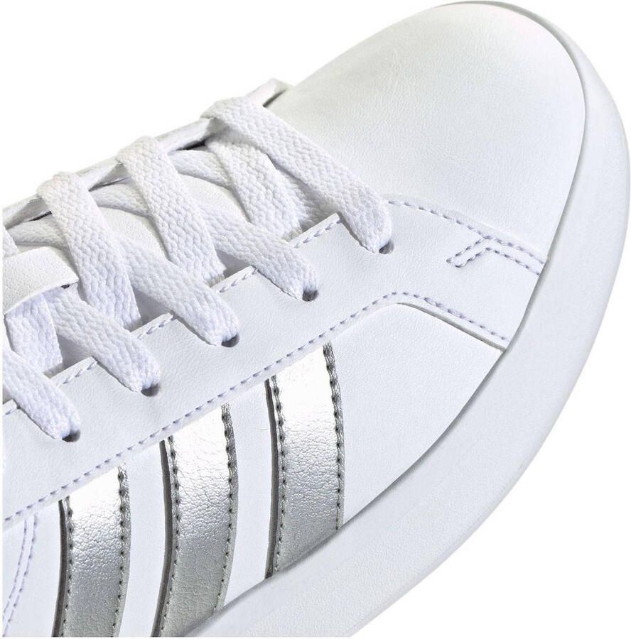 Adidas Grand Court 3.0 Kindersneakers Wit 1 3 Mesh Synthetisch - Foto 2