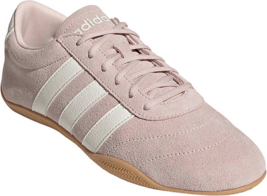 Adidas Sportswear Grand Court Low leren sneakers lichtroze ecru - Foto 2