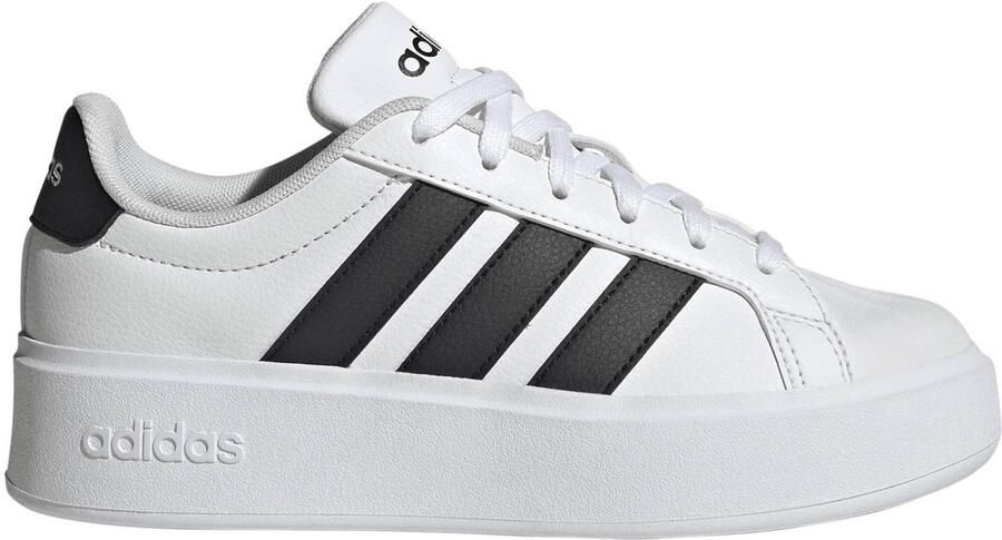 Adidas Sportswear imitatieleren sneakers wit zwart