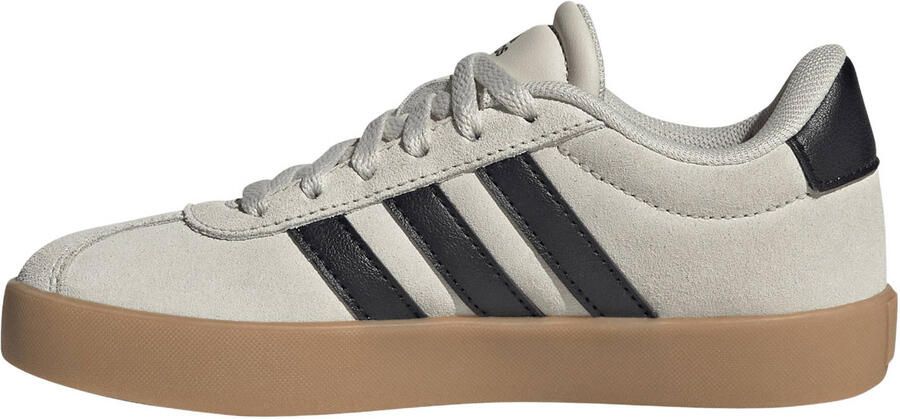 Adidas Sportswear leren suède sneakers lichtgrijs zwart - Foto 3