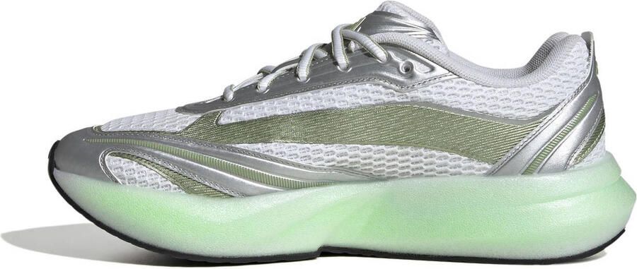 Adidas Sportswear Lightblaze Glow sneakers wit zilvermetallic limegroen - Foto 3