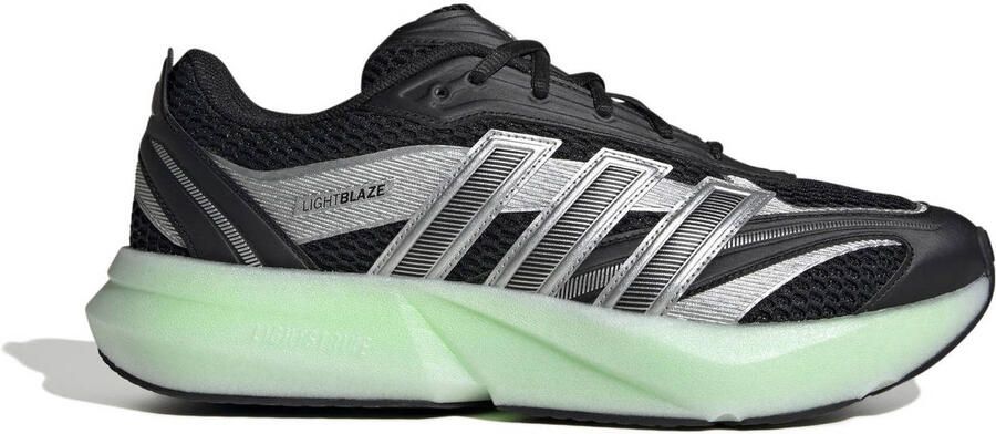 Adidas Sportswear Lightblaze Glow sneakers zwart zilvermetallic