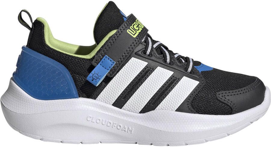 Adidas Sportswear Lightorama mesh sneakers met lichtjes zwart wit