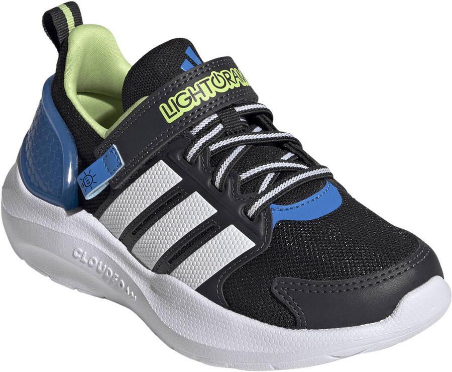 Adidas Sportswear Lightorama mesh sneakers met lichtjes zwart wit - Foto 2
