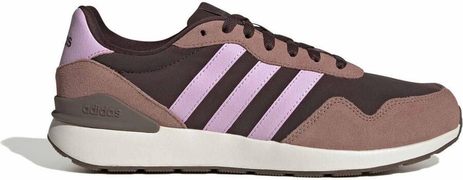 Adidas Sportswear Run 60s 4.0 sneakers donkerbruin roze lichtbruin