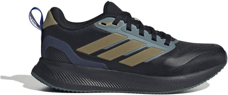 Adidas Sportswear Runfalcon sportschoenen zwart geel blauw - Foto 3