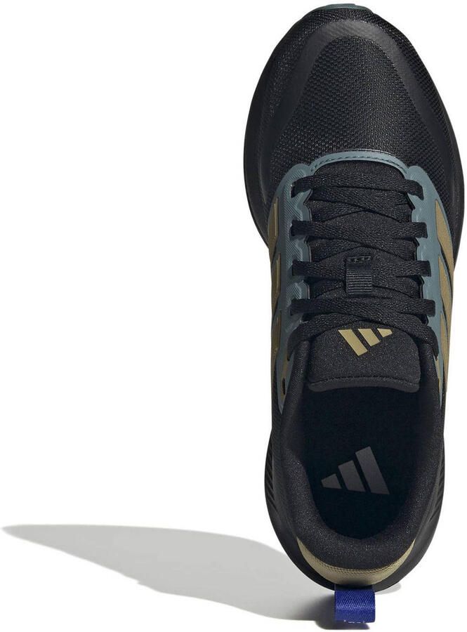Adidas Sportswear Runfalcon sportschoenen zwart geel blauw