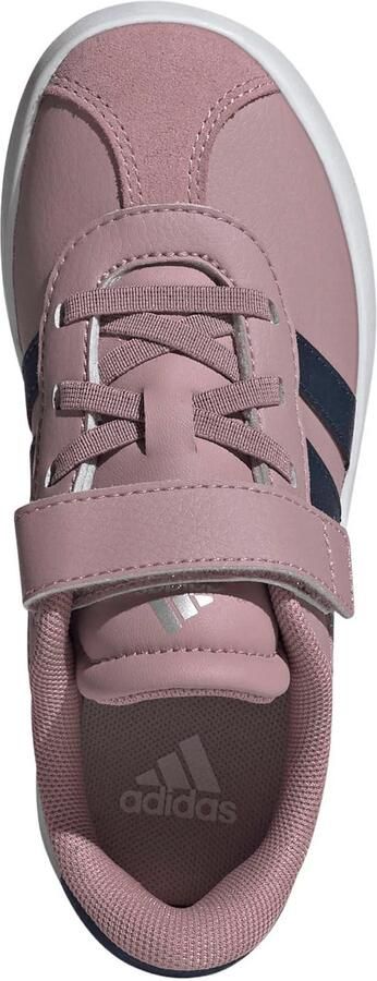 Adidas Vl Court 3.0 Skateboarding Gymnastikskor För Barn Paars Kinderen - Foto 3