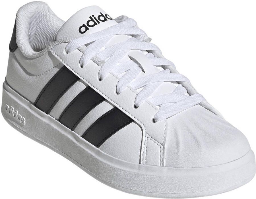 Adidas Kinder Teens Streettalk J Sneakers JQ6146 White Black - Foto 3