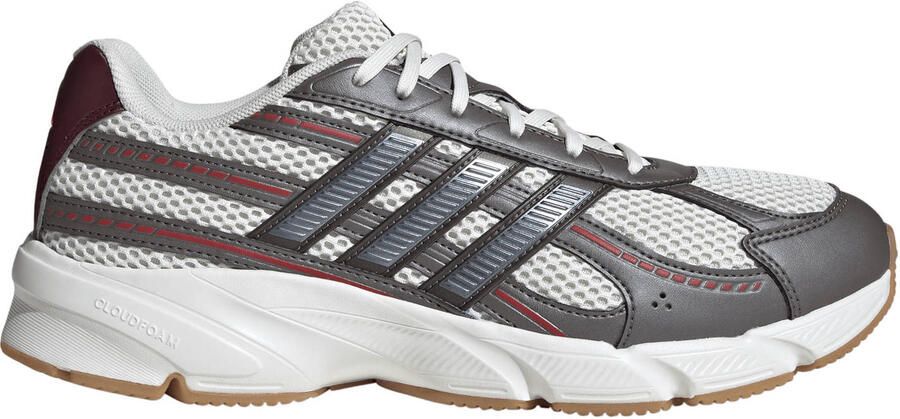 Adidas Sportswear Technochaos 2000 mesh sneakers wit rood platina