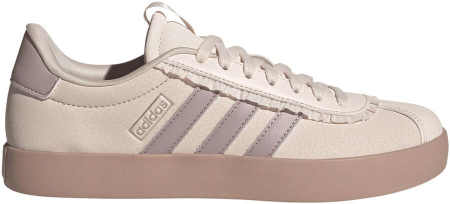 Adidas VL Court Sneakers Dames Roze 1 3 Mesh Synthetisch